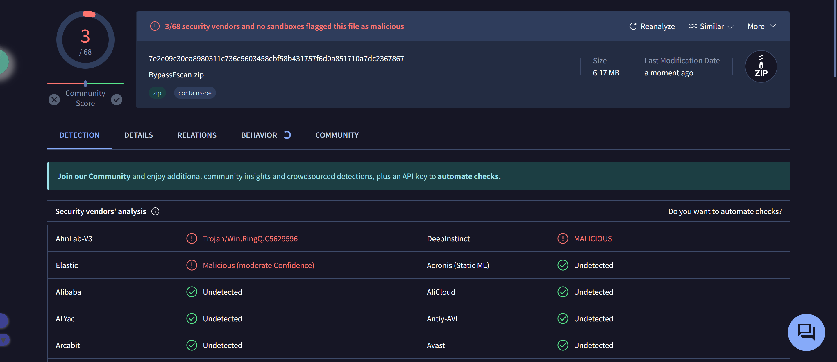 [杀软规避] – RingQ+Fscan Bypass 卡巴斯基+360-[猫狗小铺] - 您的优质资源小铺